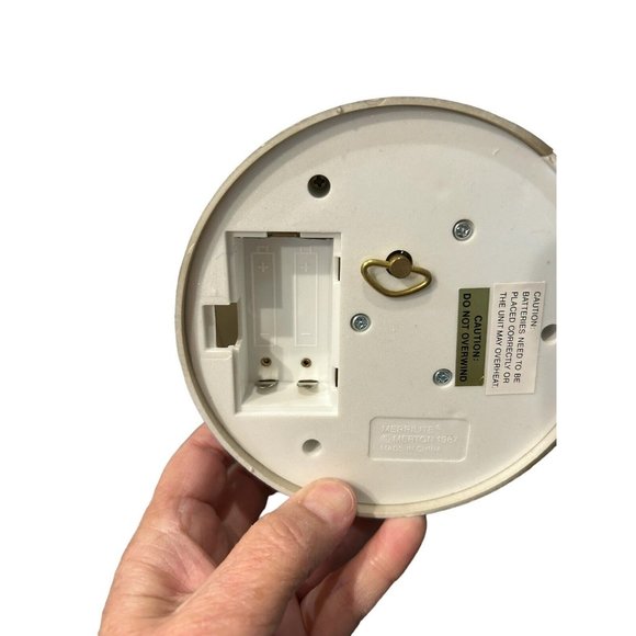 Vintage Lighted Christmas Tree Revolving Train Music Box 1987 Roman w/Orig Box - Picture 7 of 12